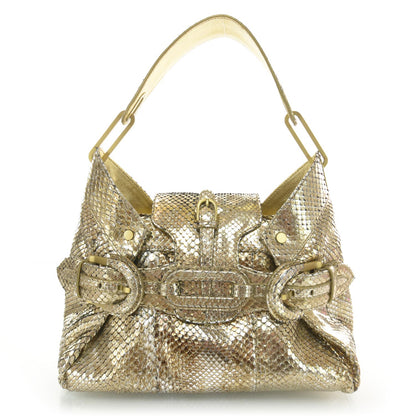 Jimmy Choo Python Tulita Gold 1 of 6