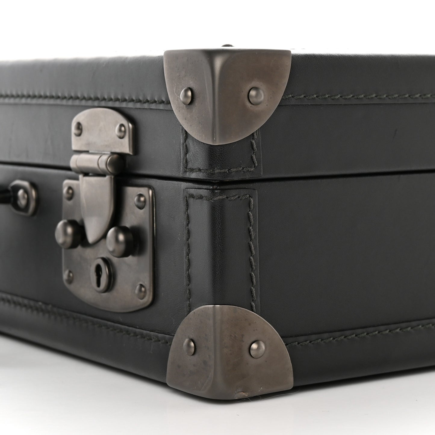 Nappa Intrecciato Attache Briefcase Black