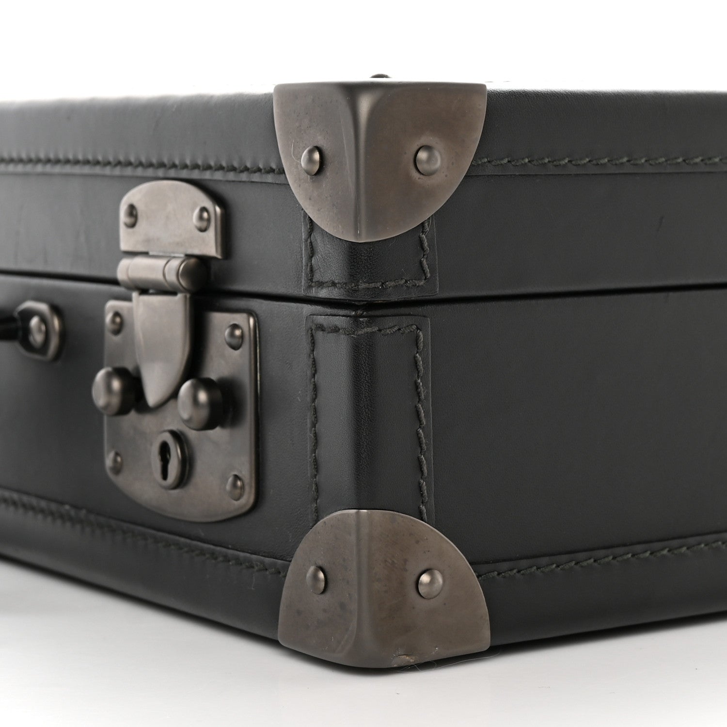 Bottega Veneta Nappa Intrecciato Attache Briefcase Black 8 of 14