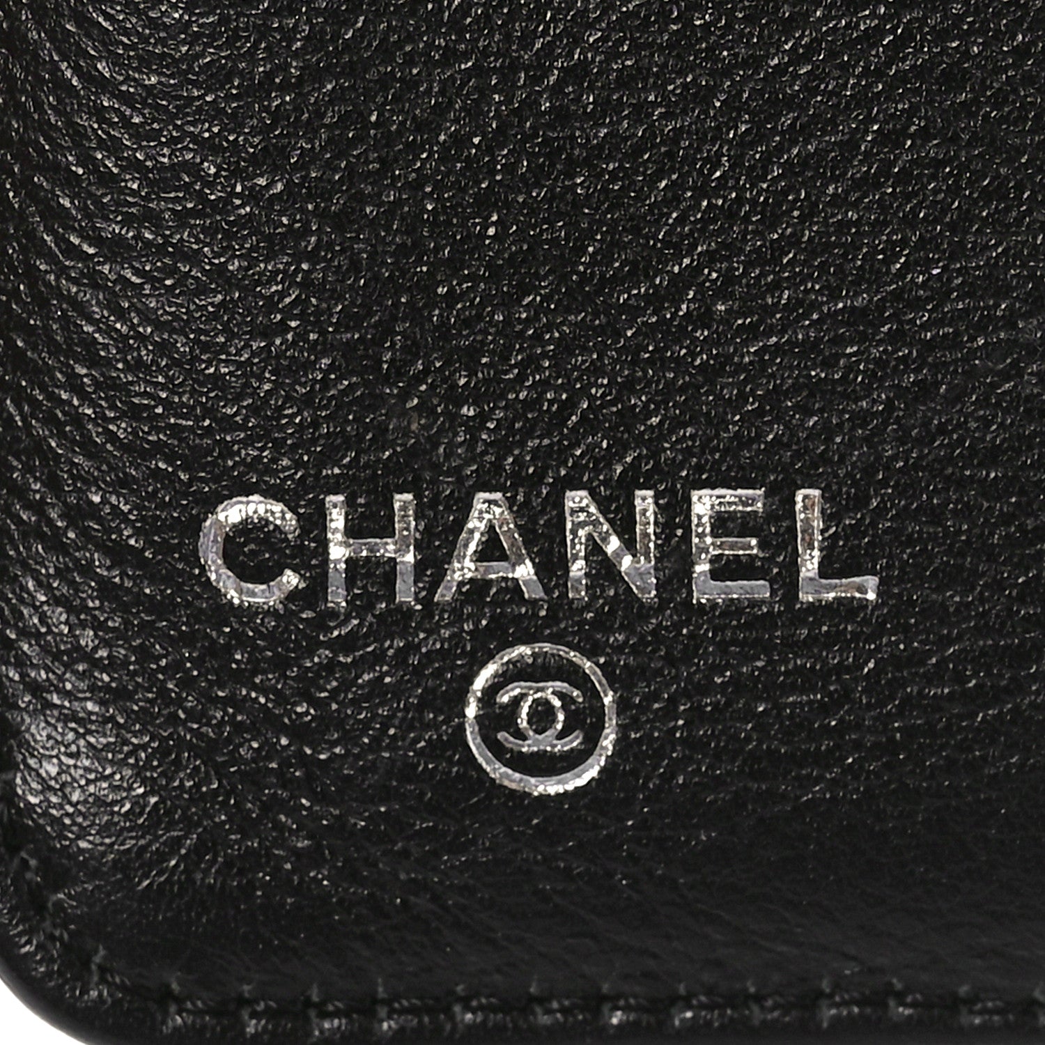 Chanel Caviar Sevruga Large Zip Pocket Wallet Black 7 of 11