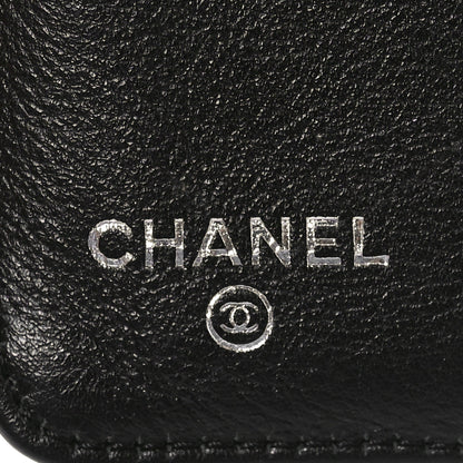 Chanel Caviar Sevruga Large Zip Pocket Wallet Black 7 of 11