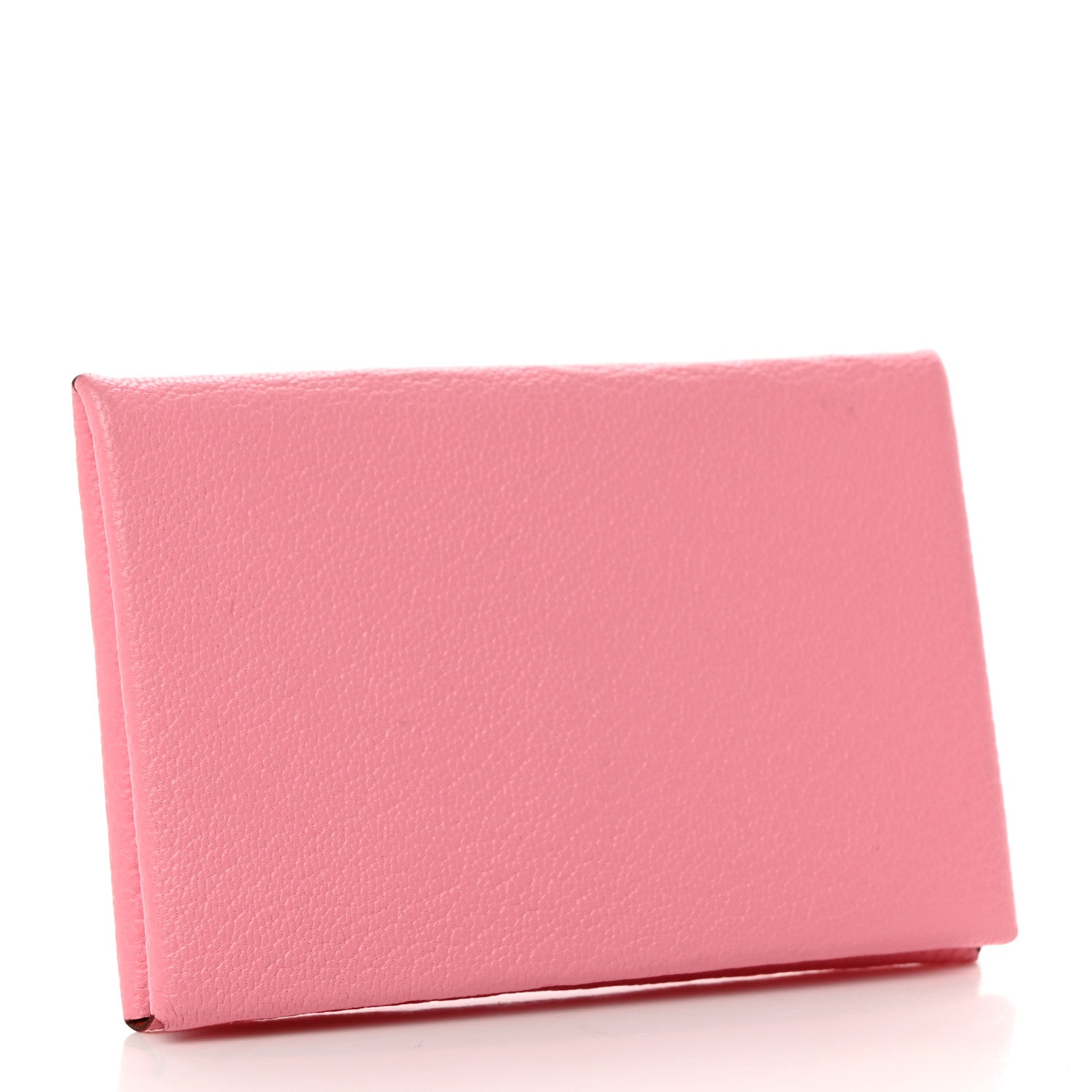 Hermes Chevre Mysore Verso Calvi Card Case Rose Ete Cuivre 3 of 8