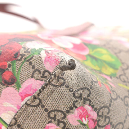Gucci GG Supreme Monogram Blooms Large Reversible Tote Beige Multicolor Dry Rose 11 of 16