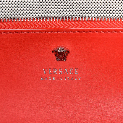 Versace Calfskin Large Palazzo Empire Bag Rockerfeller Red 6 of 9