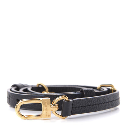 Louis Vuitton Calfskin Adjustable Retiro NM Shoulder Strap Black 1 of 4