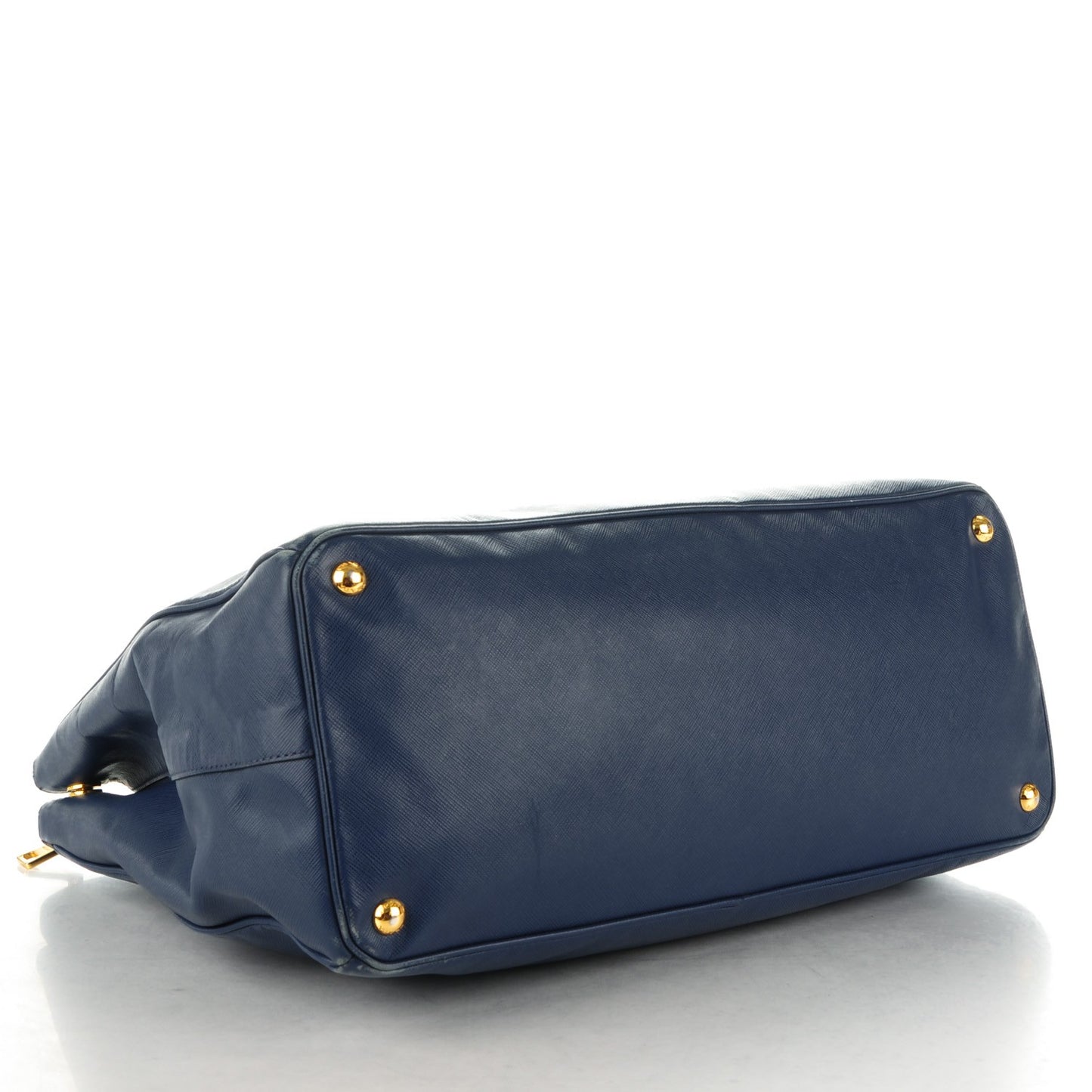 Saffiano Lux Extra Large Galleria Double Zip Tote Bluette