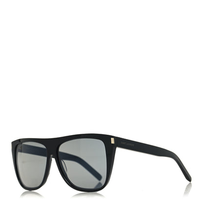 Saint Laurent Acetate SL1 Sunglasses Black 1 of 9