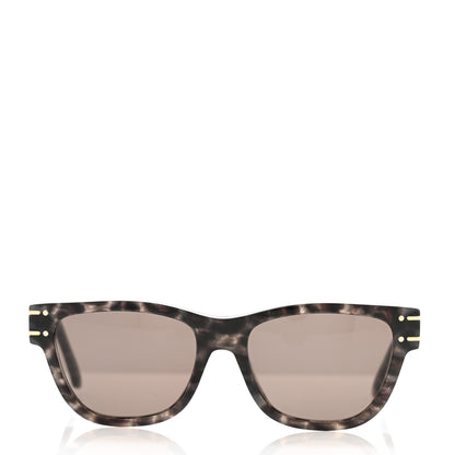 Christian Dior Diorsignature S6U Square Sunglasses Tortoise Grey 2 of 7