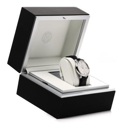 IWC Stainless Steel Alligator 40mm Portofino Automatic Watch IW356501 6 of 6