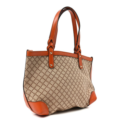 Gucci Diamante Small Craft Tote Orange 3 of 10