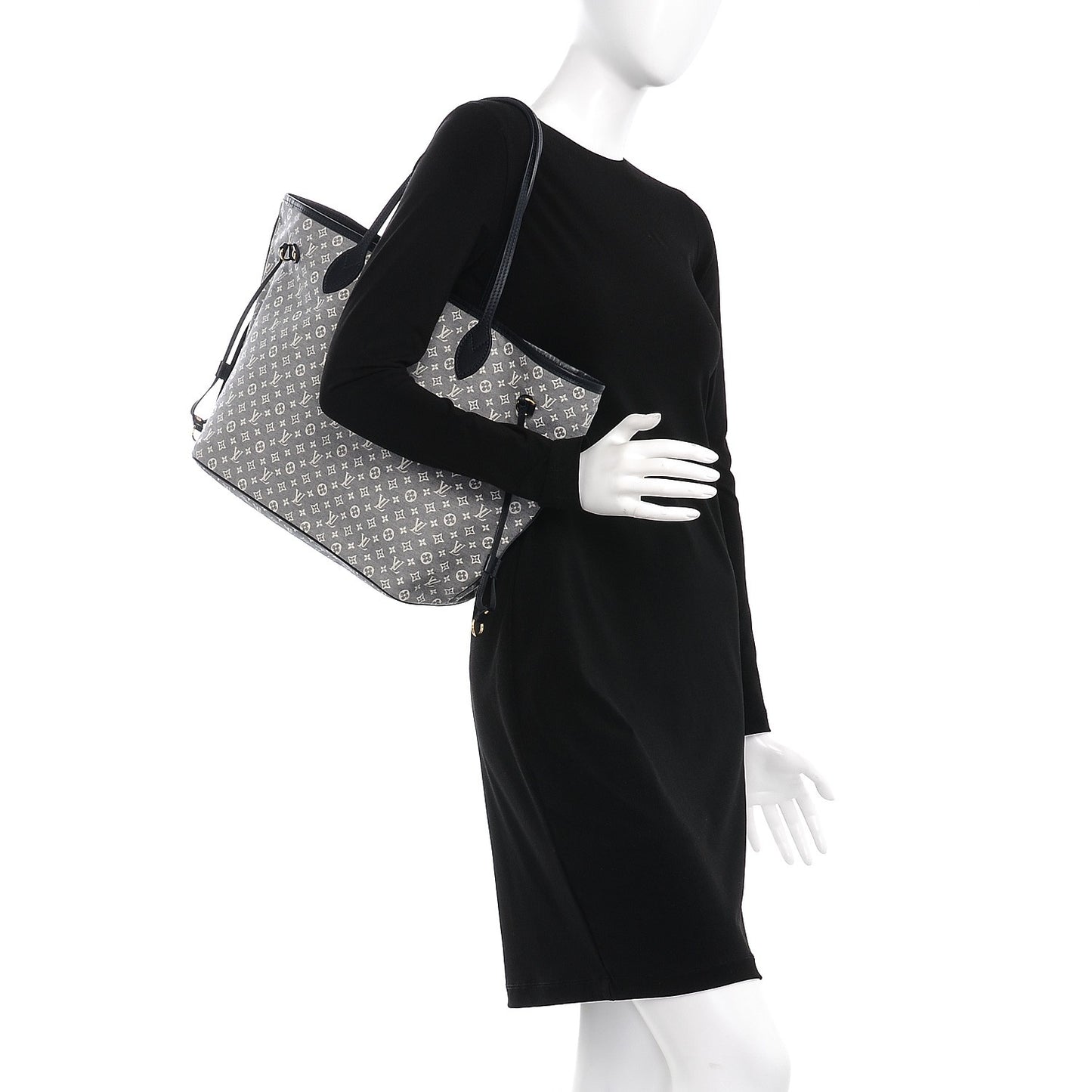 Monogram Idylle Neverfull MM Encre