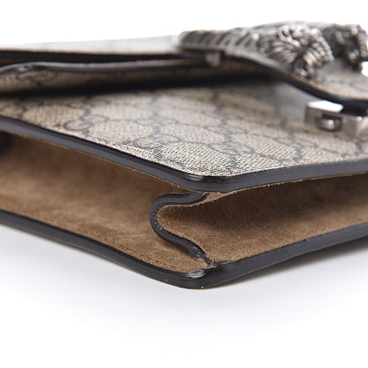 Gucci GG Supreme Monogram Mini Dionysus Shoulder Bag Taupe 8 of 10
