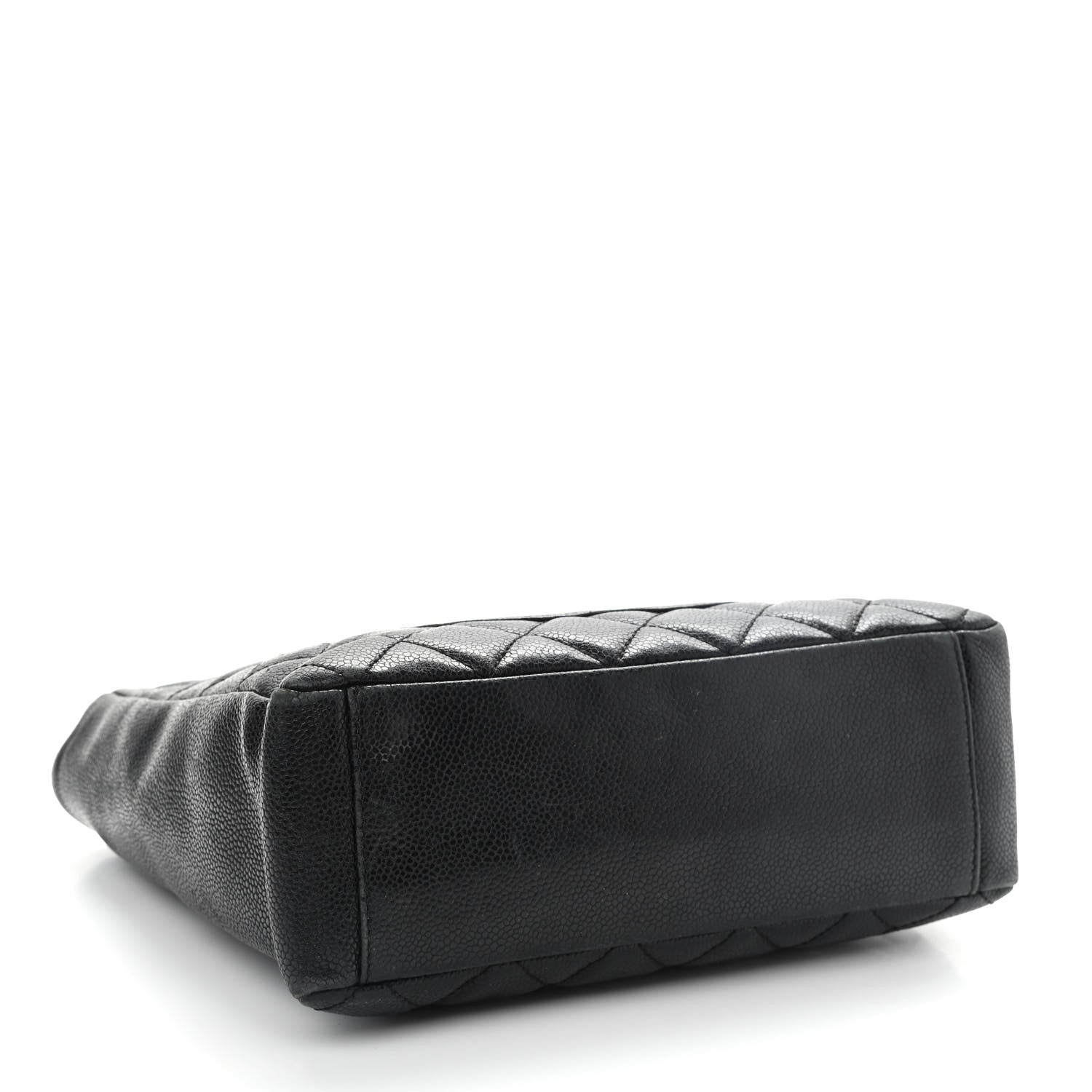 Chanel Caviar Quilted Petit Shopping Tote PST Black 4 of 17