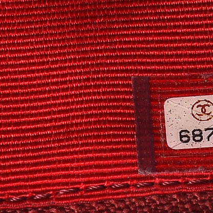 Chanel Caviar Quilted Medium Single Flap Dark Red 10 of 13