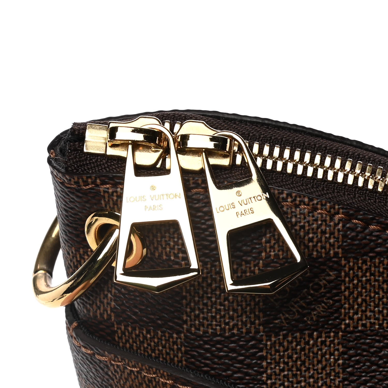 Louis Vuitton Damier Ebene Odeon MM Black 8 of 10