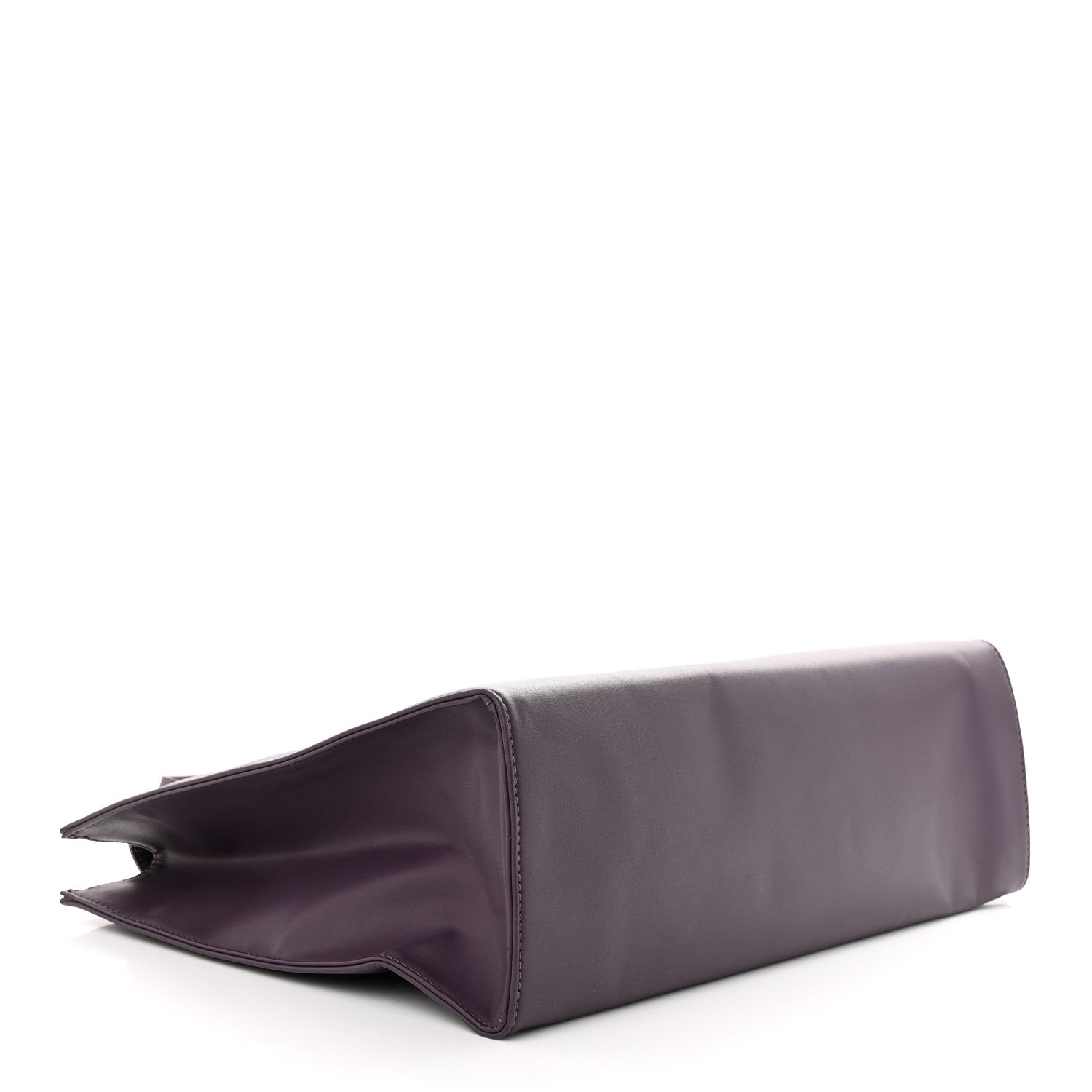 Telfar Vegan Leather Medium Shopping Bag Eggplant 4 of 11