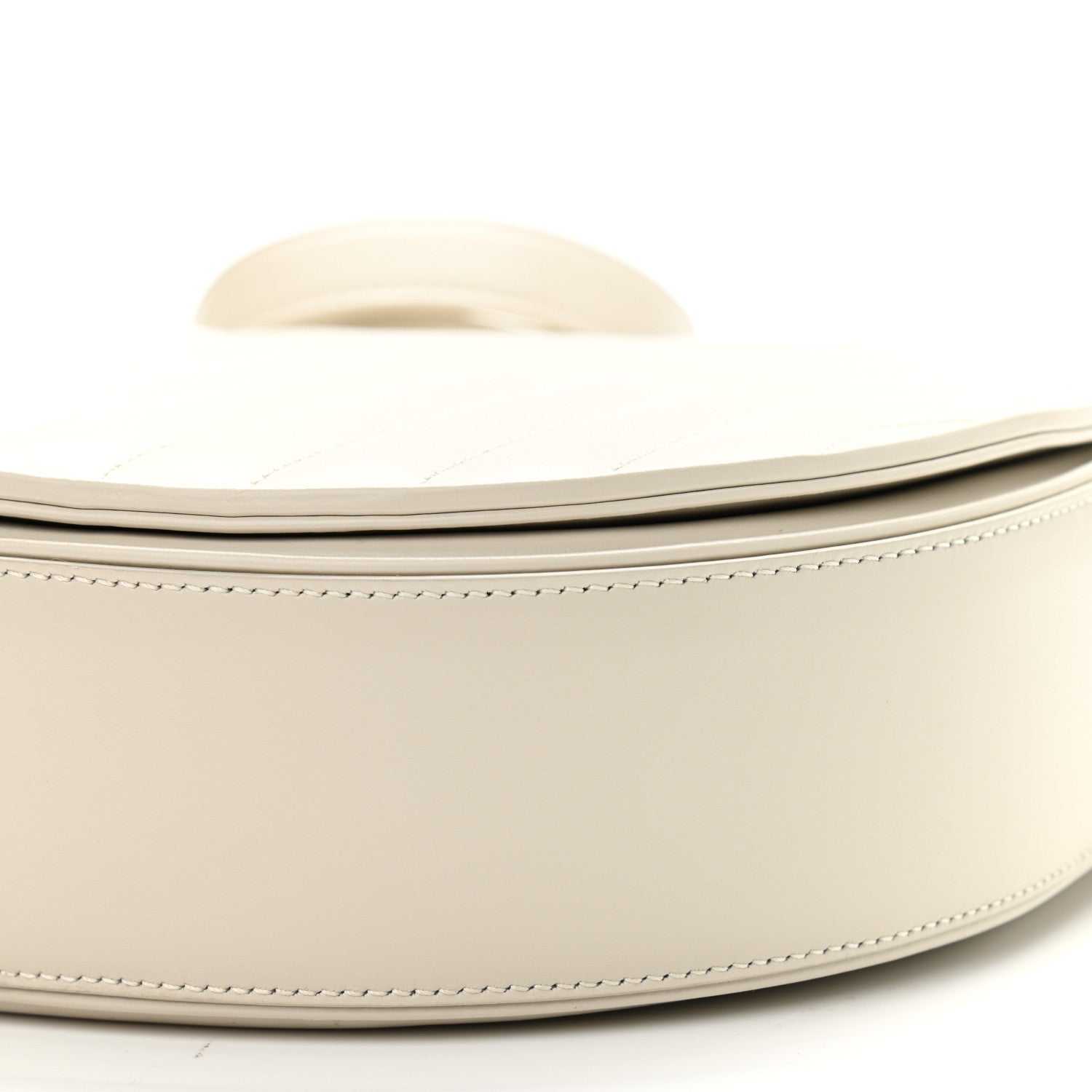Saint Laurent Calfskin Quilted Y Joan Satchel Crema Soft 10 of 10
