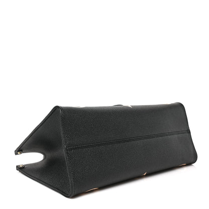Louis Vuitton Empreinte Monogram Giant Onthego MM Black Beige 4 of 8