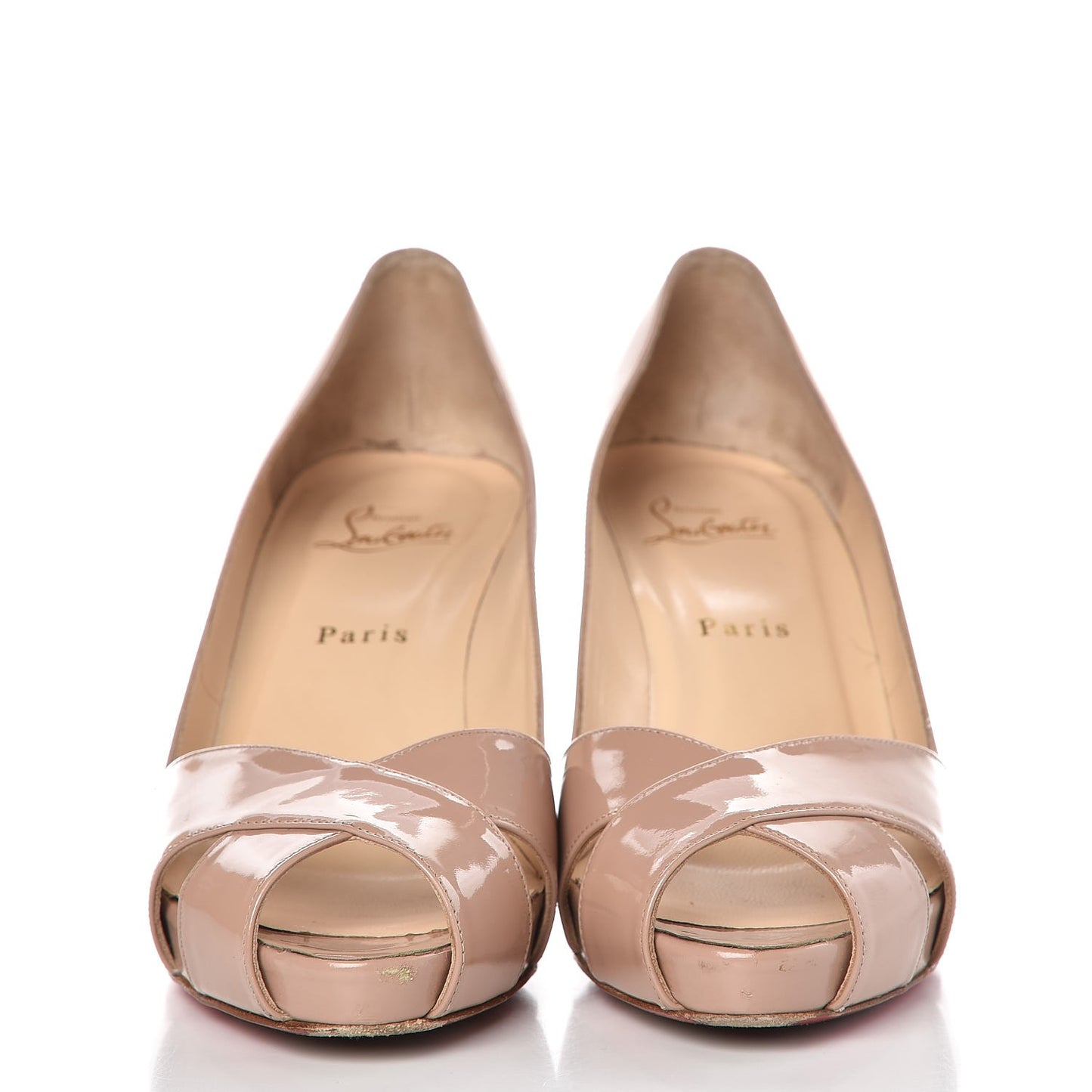 Patent Shelley 90 Pumps 39 39.5 Nude