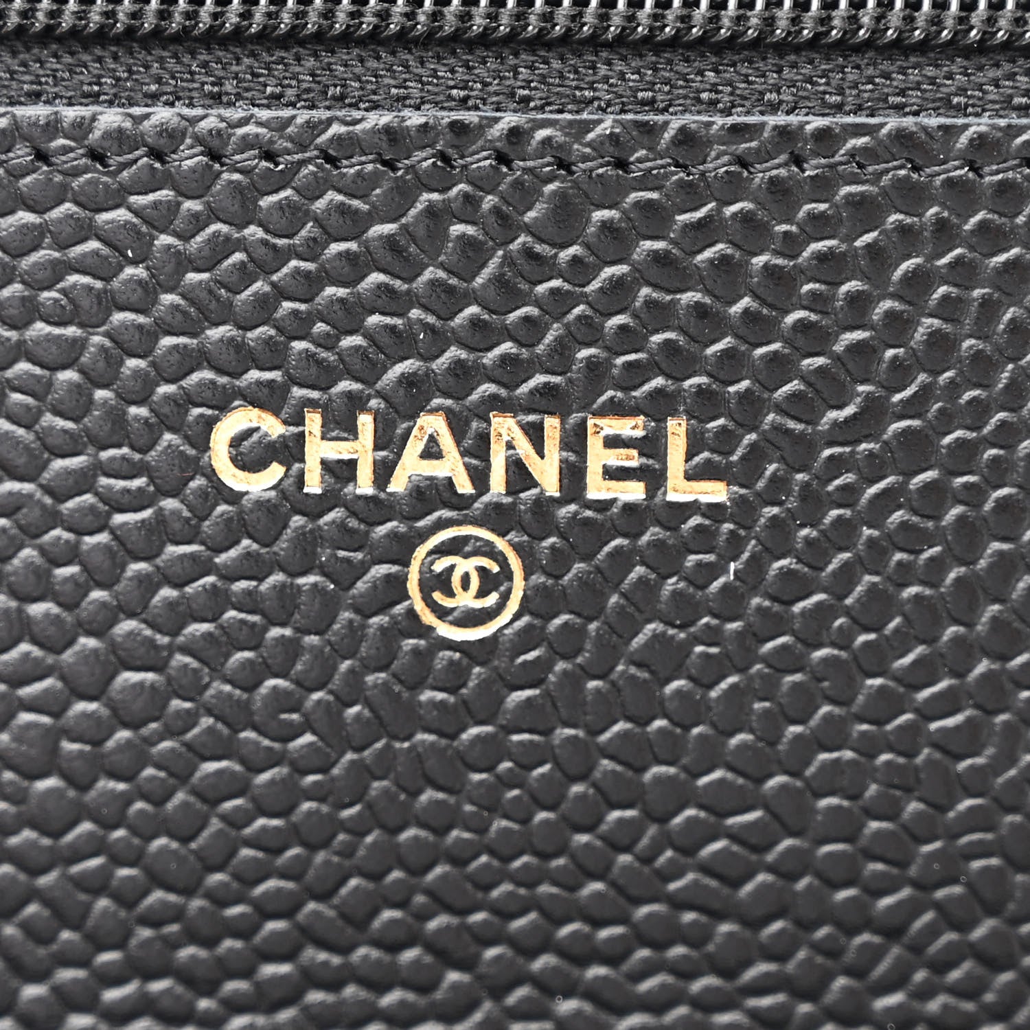 Chanel Caviar Quilted Wallet on Chain WOC Black 6 of 12