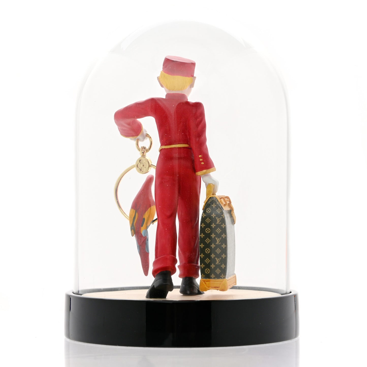Porter Bell Boy Snow Globe Boule VIP