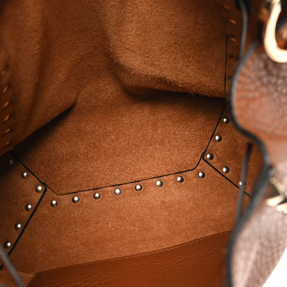 Valentino Garavani Grained Calfskin Rockstud Small Bucket Bag Selleria 5 of 9