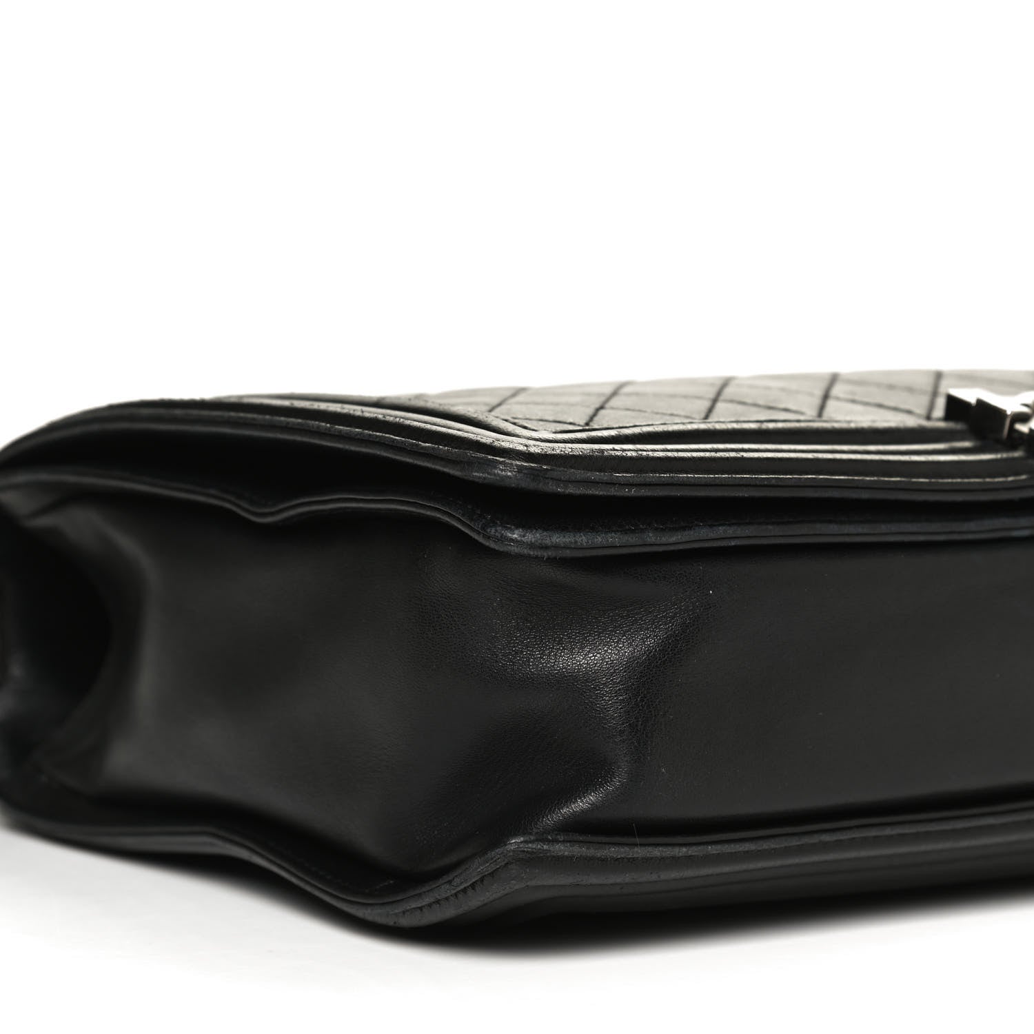Chanel Lambskin Quilted Large Boy Flap Black 9 of 13