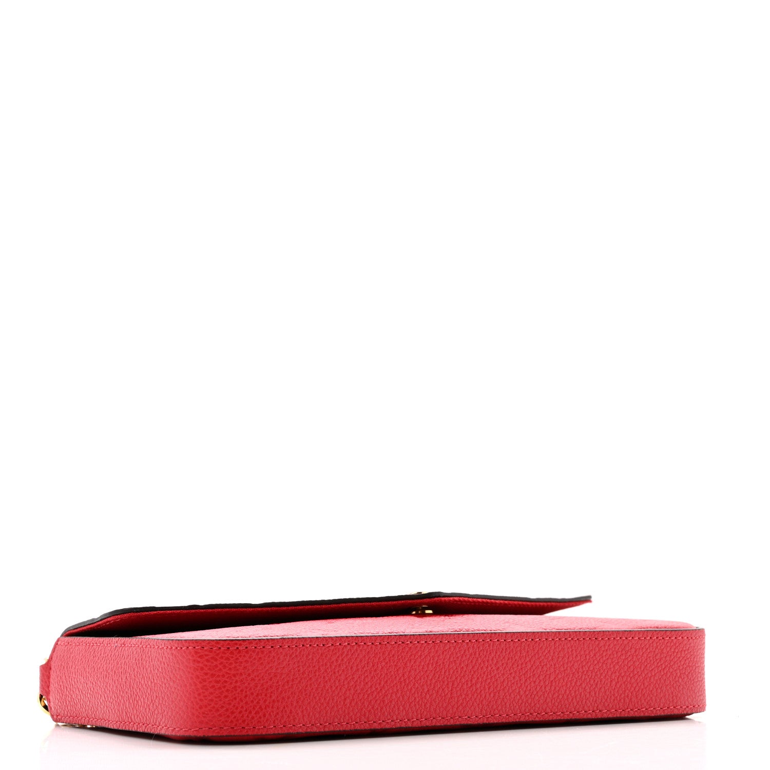 Louis Vuitton Empreinte Pochette Felicie Chain Wallet Scarlet 5 of 12