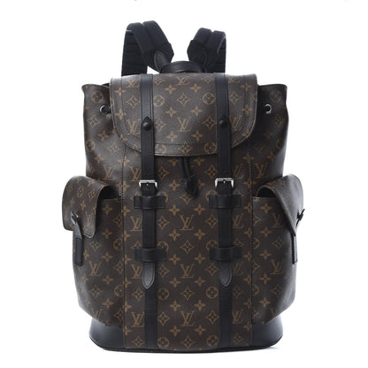 Louis Vuitton Monogram Macassar Christopher PM Backpack 1 of 13