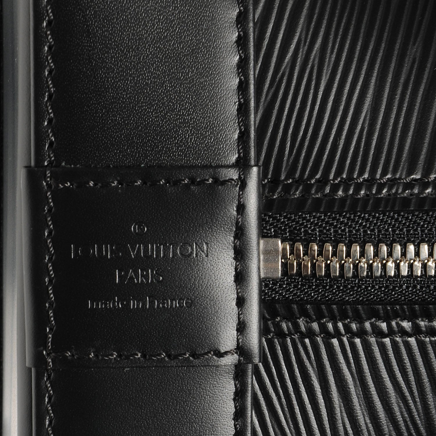Louis Vuitton Epi Alma GM Black 5 of 7