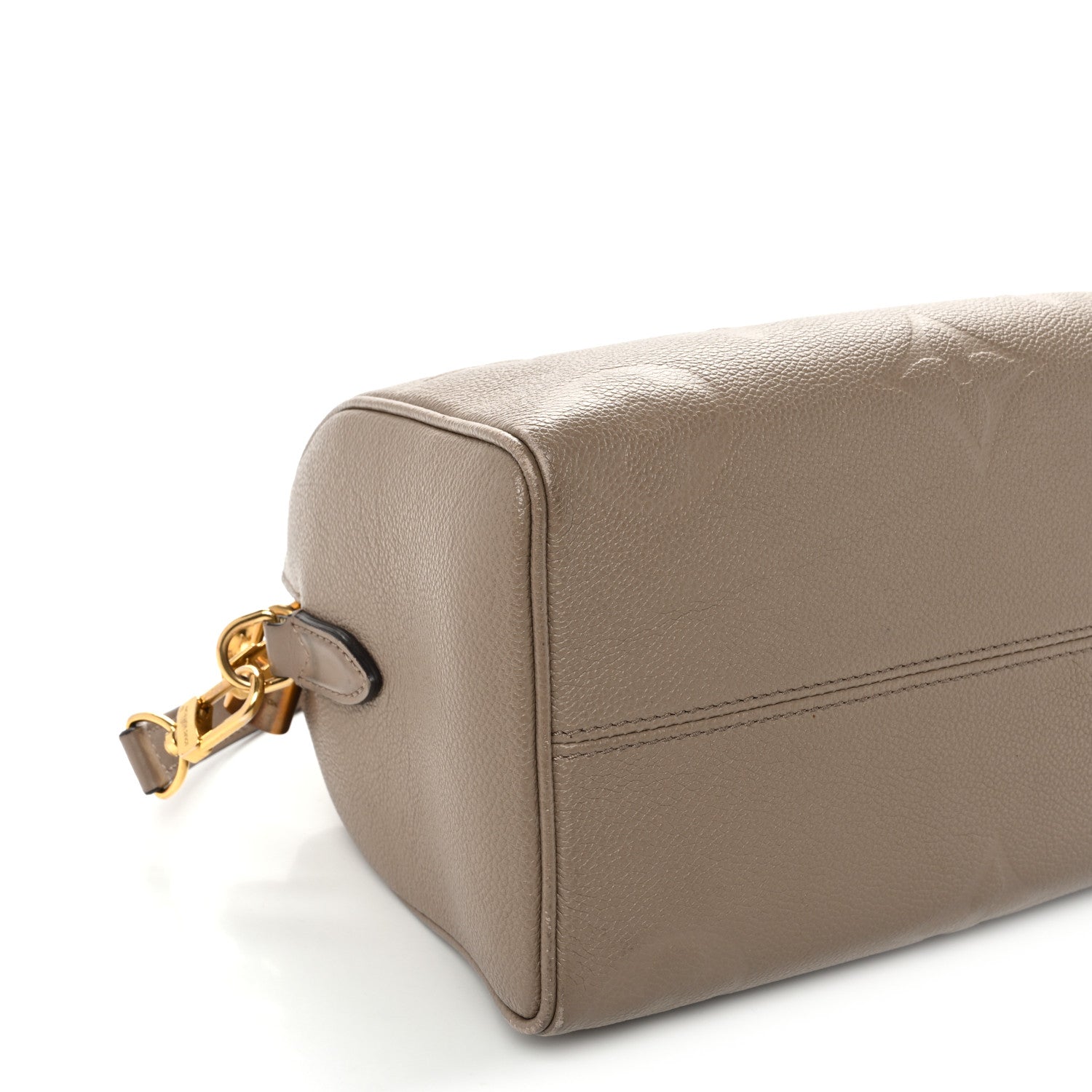 Louis Vuitton Empreinte Monogram Giant Speedy Bandouliere 25 Tourterelle 4 of 9