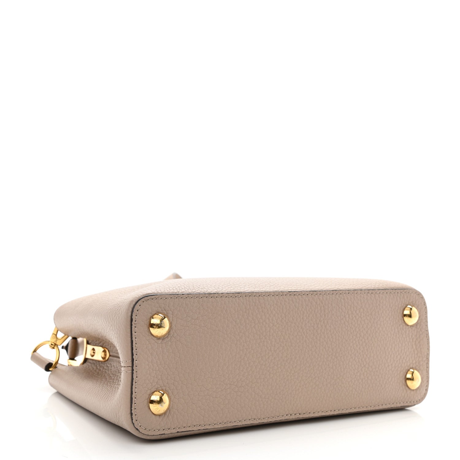 Louis Vuitton Taurillon Capucines BB Galet 4 of 7