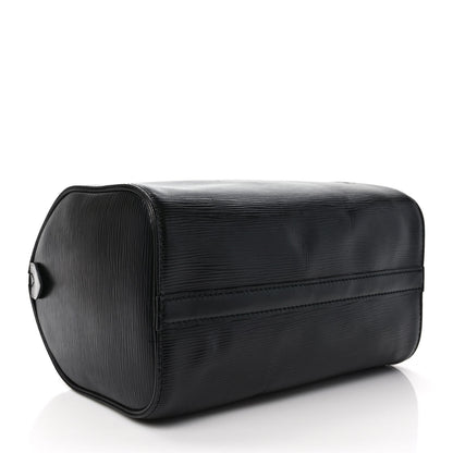 Louis Vuitton Epi Speedy 25 Black 4 of 11