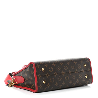 Louis Vuitton Monogram Popincourt PM Red 4 of 11