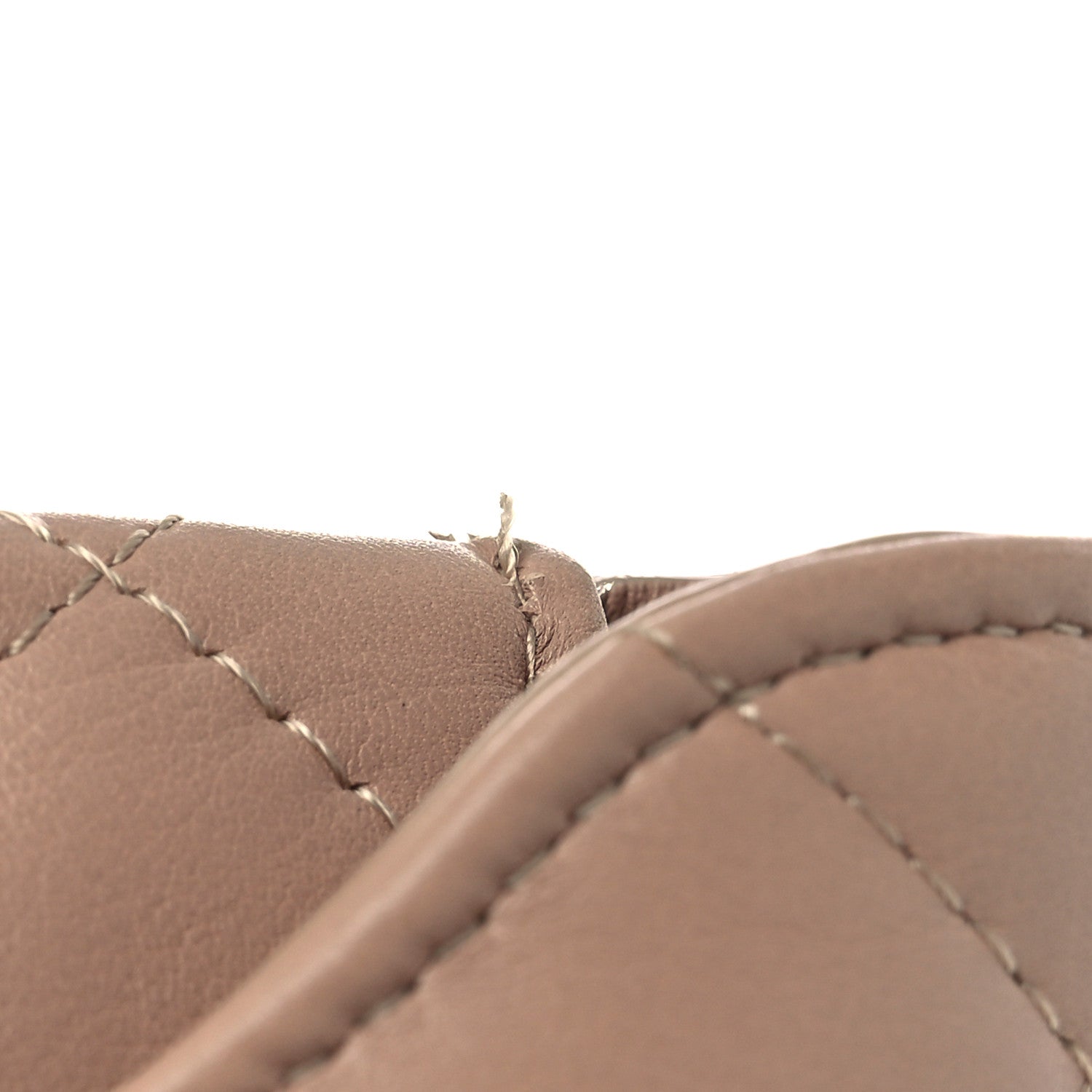 Chanel Calfskin Quilted Logo Flap Case Beige 13 of 15