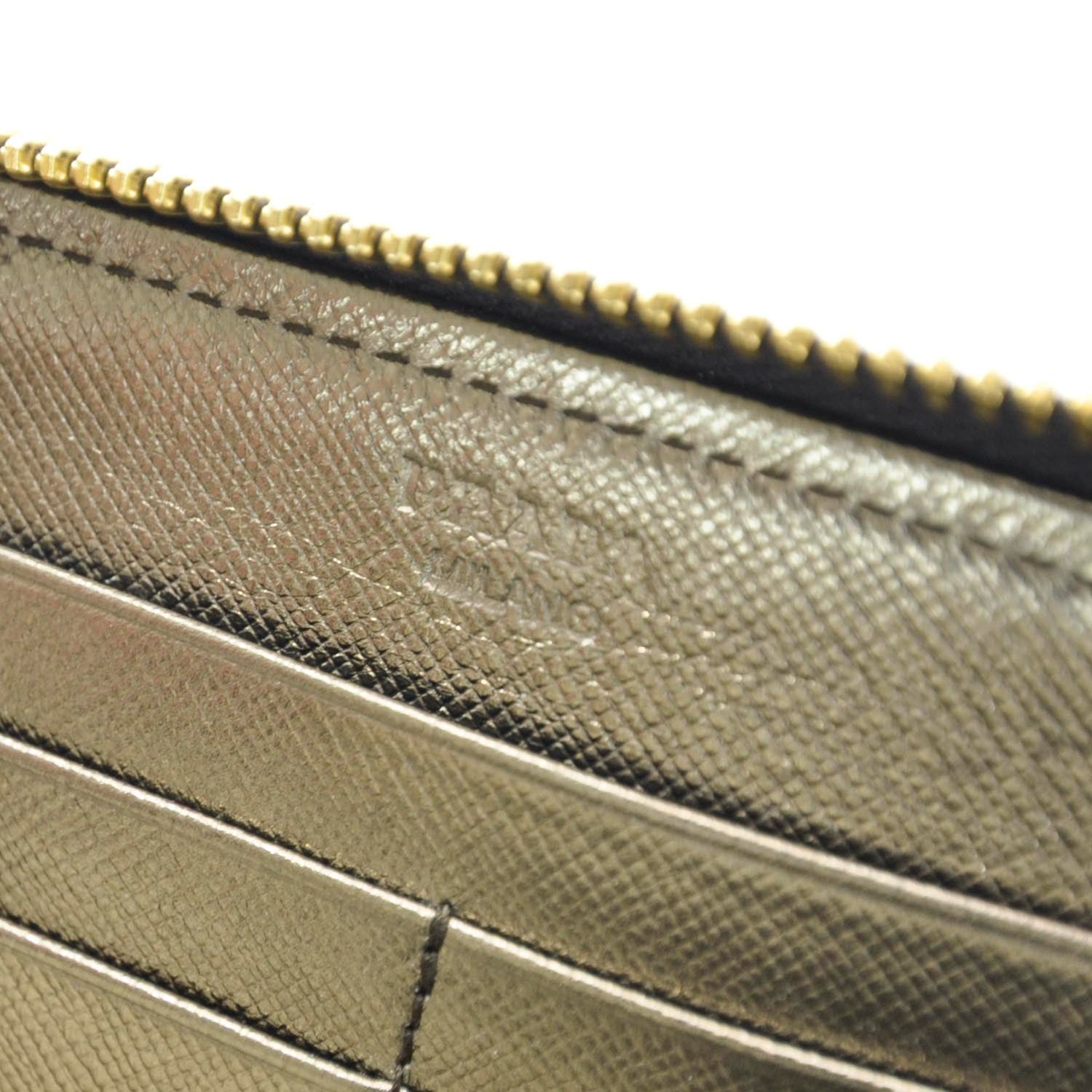 Prada Tessuto Nylon Zip Around Wallet 6 of 8