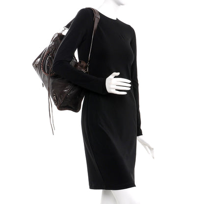 Balenciaga Chevre Classic Hardware City Chocolate 2 of 15