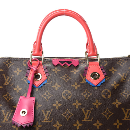Louis Vuitton Monogram Totem Speedy 30 Flamingo 10 of 10