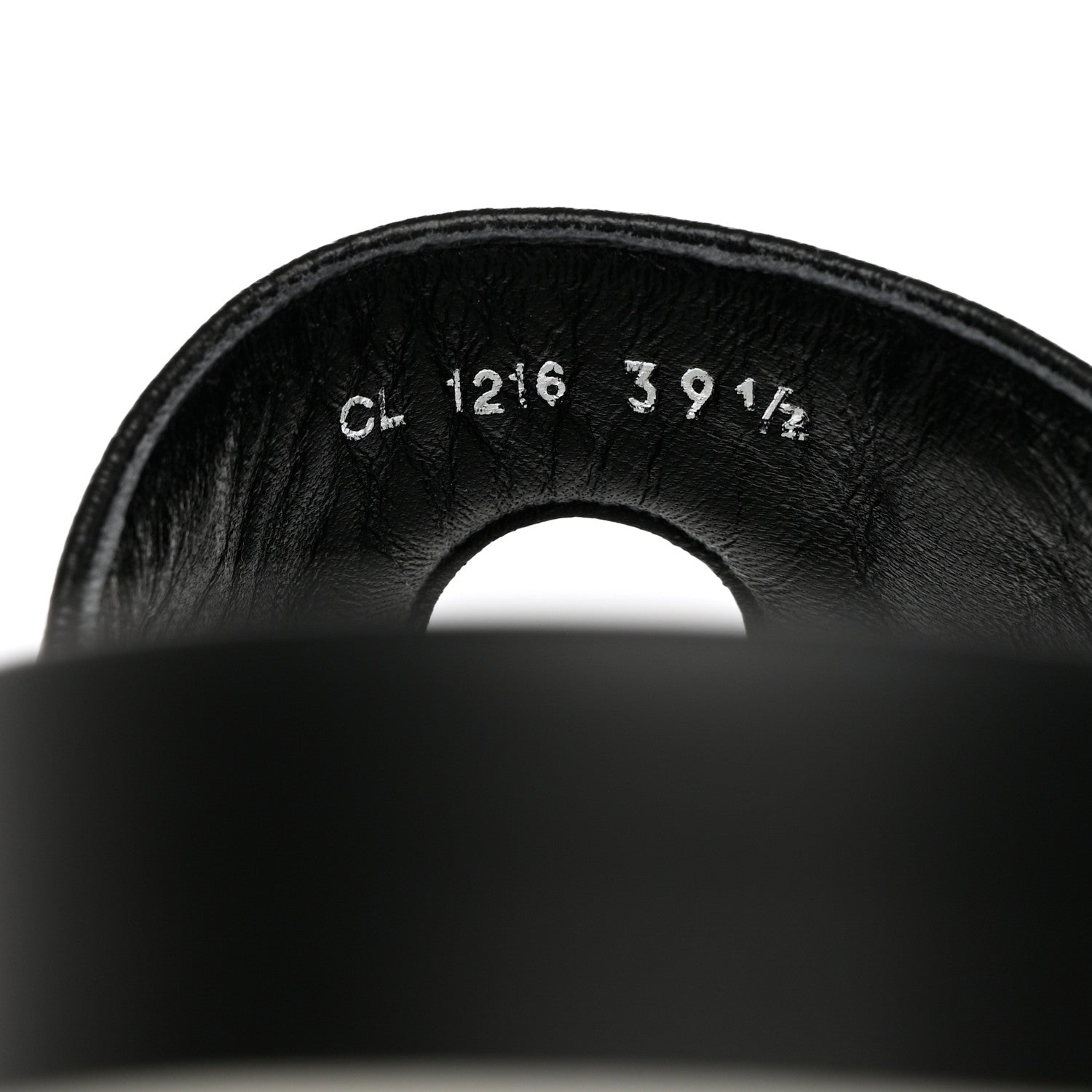 Christian Dior Calfskin Marina Slides 39.5 Black Rose 6 of 9
