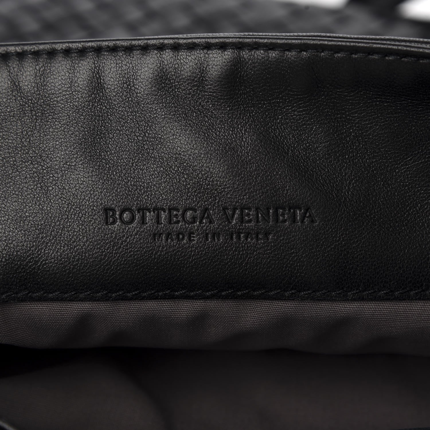 Bottega Veneta Nappa Intrecciato VN Crossbody Messenger Bag Black 13 of 17