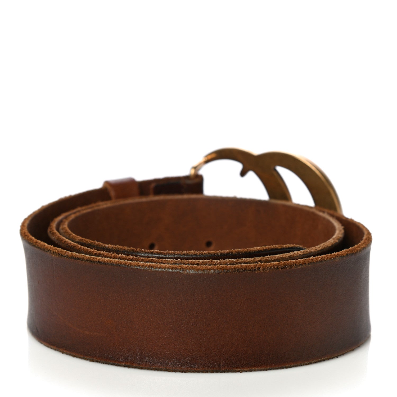 Gucci Faded Calfskin Double G 40mm Belt 85 34 Cuir 2 of 10