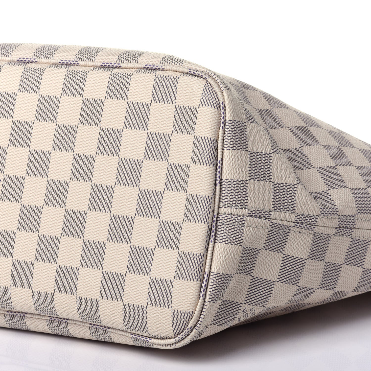 Louis Vuitton Damier Azur Neo Neverfull MM Rose Ballerine 9 of 12