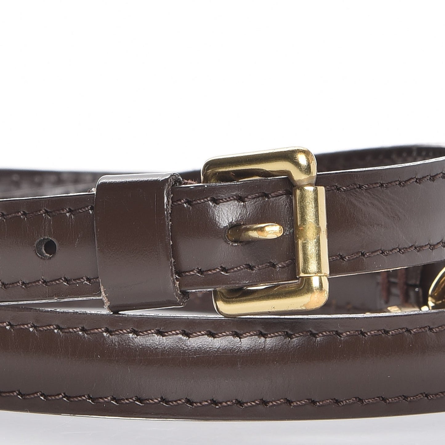 Calfskin 16mm Adjustable Shoulder Strap Brown