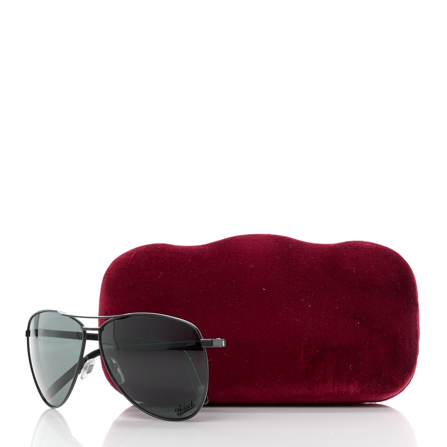 Gucci Aviator GG 0502/S Sunglasses Black 8 of 8