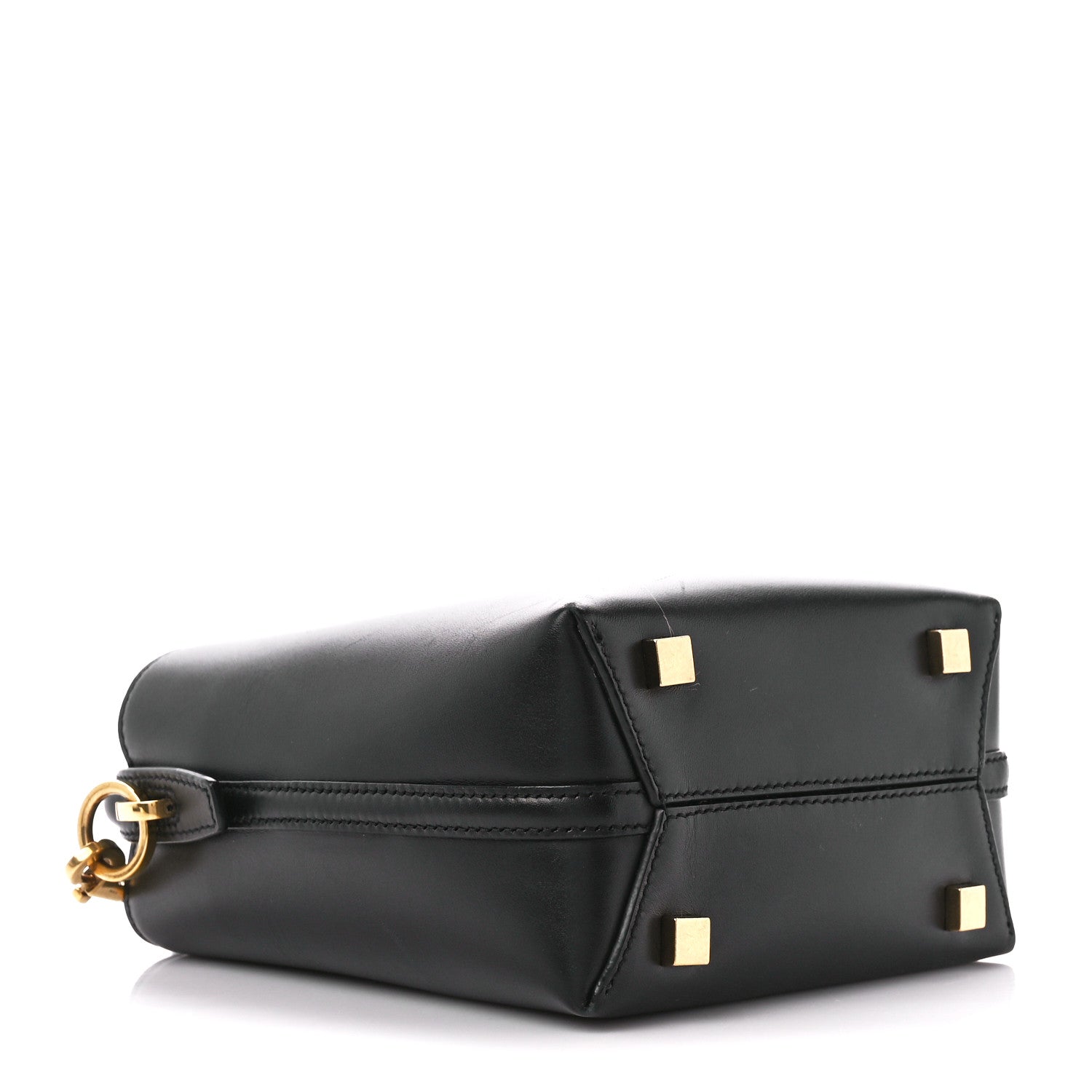 Saint Laurent Shiny Calfskin Le 37 Mini Bucket Bag Black 4 of 11