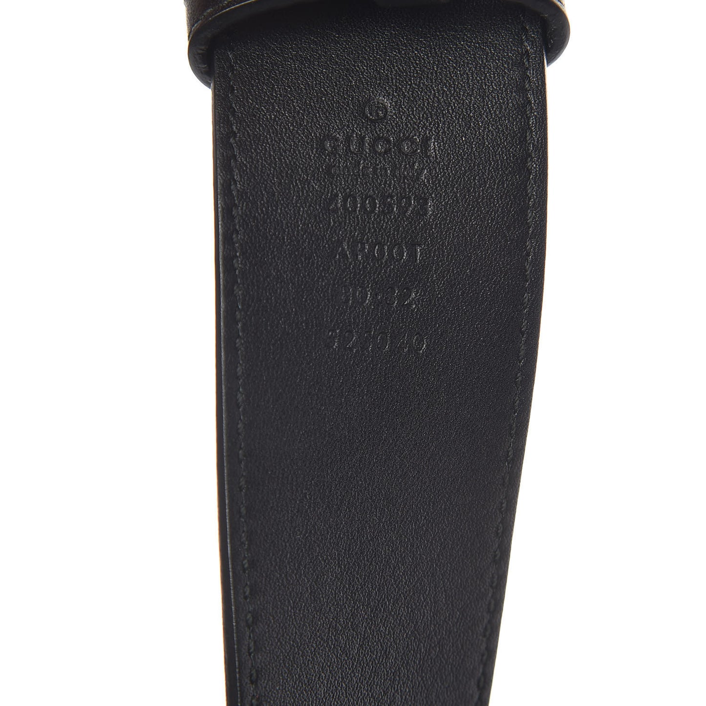 Calfskin Double G 40mm Belt 80 32 Black
