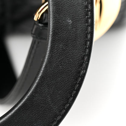 Christian Dior Lambskin Cannage Medium Lady Dior Black 11 of 12