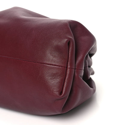 Bottega Veneta Smooth Butter Calf The Pouch Oversized Clutch Bordeaux 10 of 11