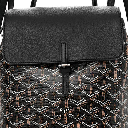 Goyard Goyardine Calfskin Mini Alpin Backpack Black 7 of 9