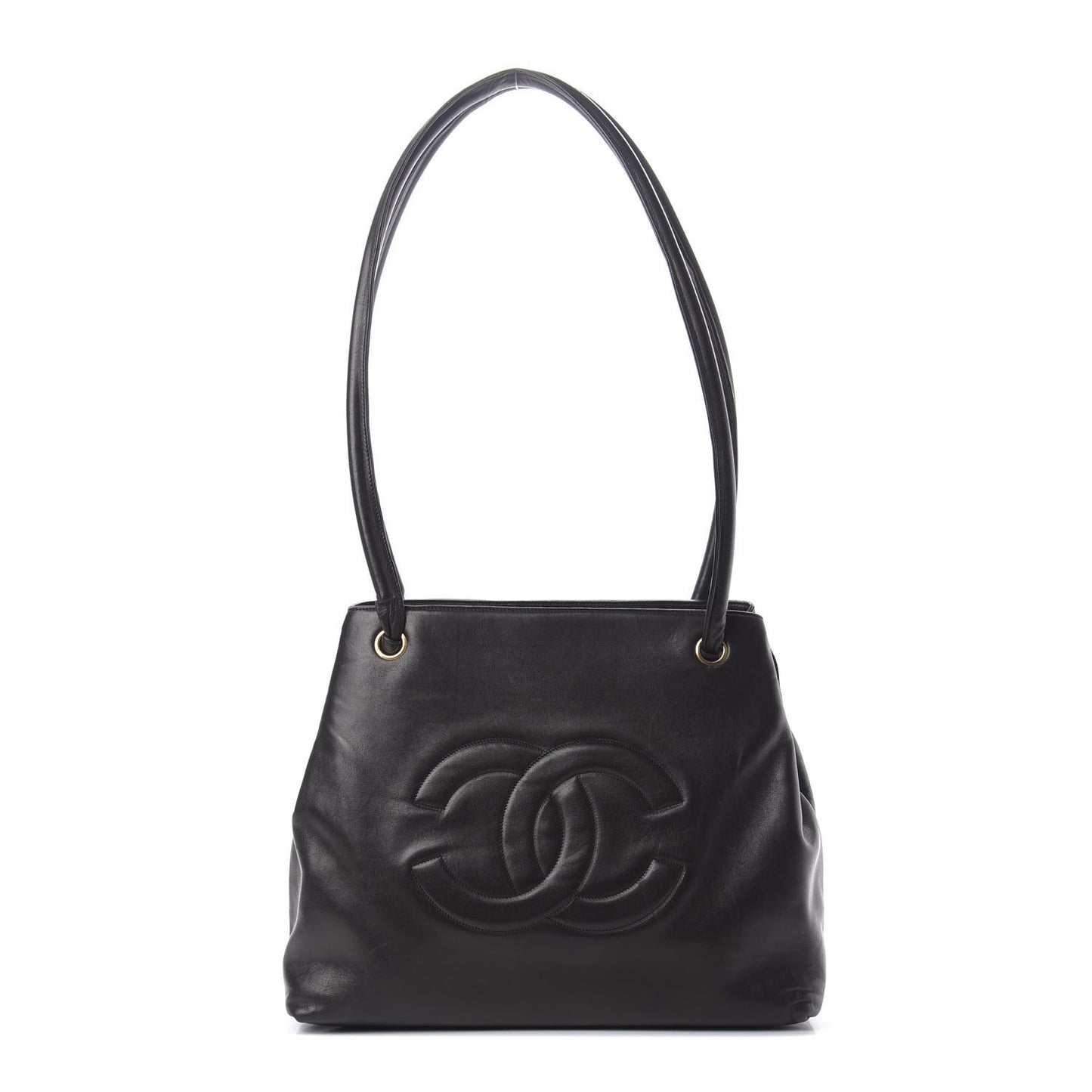 Lambskin CC Tote Black